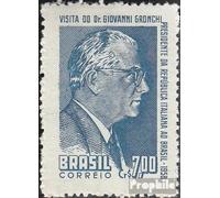 Brasile 944 (Completa Edizione) MNH ** MNH 1958 Giovanni Gronchi (Francobolli per i Collezionisti)
