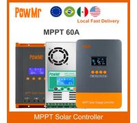 Brasile Stocks 40A 60A MPPT Regolatore di carica solare Display LCD 12V 24V 36V 48V Pannello solare automatico Regolatore intelligente adatto per LifePo4