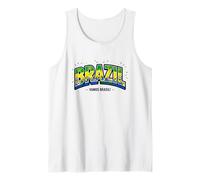 Brasile Vamos Brasil Soccer Fan Shirt 2026 Canotta