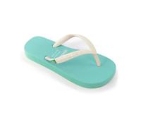 BRASILERAS Infradito Antiscivolo per Bambini e Bambine Scarpe comode da Spiaggia/Piscina/Urbano Acqua Verde/Bianco 29/30 EU