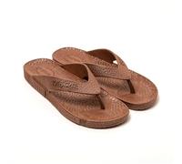 BRASILERAS Infradito Antiscivolo per Uomo Scarpe comode da Spiaggia/Piscina/Urbano Marrone - 45 EU