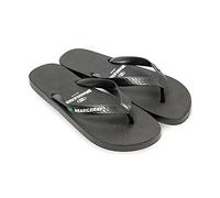 BRASILERAS Infradito Antiscivolo per Uomo Scarpe comode da Spiaggia/Piscina/Urbano Nero 43/44 EU
