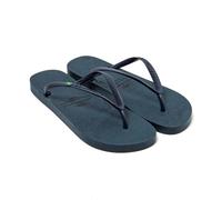 BRASILERAS Infradito Donna Riciclate Scarpe comode da Spiaggia/Piscina/Urbano Blu - 34-35 EU