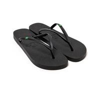 BRASILERAS Infradito Donna Riciclate Scarpe comode da Spiaggia/Piscina/Urbano Nero - 36-37 EU
