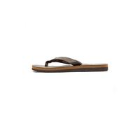 Brasileras Leder Flip Flops Marrone EU 46