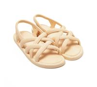 BRASILERAS Sandali Antiscivolo Donna Scarpe comode da Spiaggia/Piscina/Urbano Beige - 39 EU