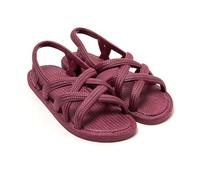 BRASILERAS Sandali Antiscivolo Donna Scarpe comode da Spiaggia/Piscina/Urbano Granato - 36 EU