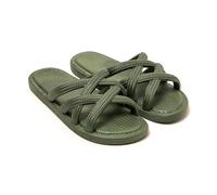 BRASILERAS Sandali Bassi Mersin da Donna, Verde, 40 EU