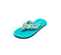 Brasileras Scarpe da spiaggia / da bagno 'Hibiscus Nudo' turchese / antracite / menta / arancione Donna - Sport - Tipi di sport - Spiaggia e surf - Ciabatte Brasileras 39