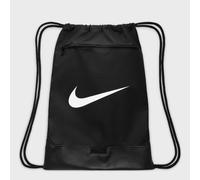Nike Brasilia, Zaino Sportivo Unisex Adulto, Black/Black/White, Taglia unica