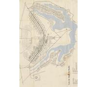 Brasilia Map Journal: Vintage Map Notebook