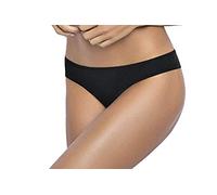 Brasiliana Sièlei 1347 in microfibra cuciture invisibili (2, Nero)