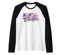 Brasiliano Capoeira Hobby Arti Marziali Formazione Maglia con Maniche Raglan