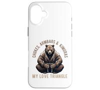 Brasiliano Jiu Jitsu BJJ Per Uomini Papà Ragazzo Donne Grappling Custodia per iPhone 16 Plus