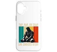 Brasiliano Jiu Jitsu BJJ Per Uomini Papà Ragazzo Donne Grappling Custodia per iPhone 16 Plus