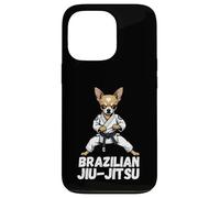 Brasiliano Jiu-Jitsu Chihuahua Amante dei cani Gi Arti Marziali BJJ Custodia per iPhone 13 Pro
