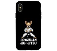 Brasiliano Jiu-Jitsu Chihuahua Amante dei cani Gi Arti Marziali BJJ Custodia per iPhone X/XS