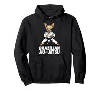 Brasiliano Jiu-Jitsu Chihuahua Amante dei cani Gi Arti Marziali BJJ Felpa con Cappuccio