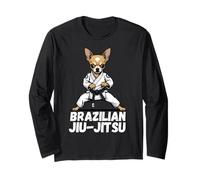 Brasiliano Jiu-Jitsu Chihuahua Amante dei cani Gi Arti Marziali BJJ Maglia a Manica
