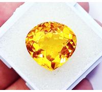 Brasiliano Naturale Citrino 11 + KT Certificato Loose Gemma Con Regalo Gratis