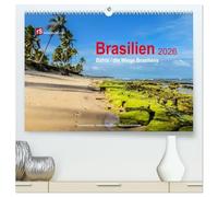 Brasilien 2026 Bahia - die Wiege Brasiliens (hochwertiger Premium Wandkalender 2026 DIN A2 quer), Kunstdruck in Hochglanz: Bahia, die Wiege Brasilien, ... Kultur, Geschichte und schöne Landschaften.