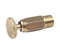 Brass Air Release Valve 35mm Manual Radiator Vent(16 thread) | Manual operation, brass construction, fits old cast iron radiators, 35mm length, easy air release