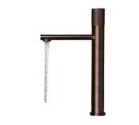 Brass Black Bathroom Basin Faucet Diamond Single Handle Design High-end Hotel Cold And Hot Dual Control Basin High & Low Faucet(02Rose Gold,G9/16)