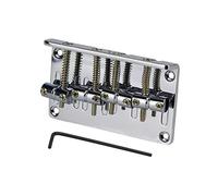 Brass Bridge Brass Bridge 4 Brass Brass Ponte Con Chiave Esagonale Per Basso Elettrico ponte chitarra