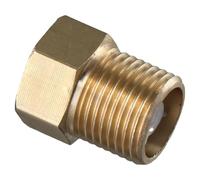 Brass Check Valve 1/2" Female to 1/2" Male Thread Non Return One Way Female to Male Thread Ozone Resistance Backflow Valve