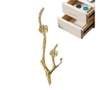 Brass Furniture Handles, Decorative Branch-Shaped Drawer Pulls, Creative Branch Design for Cabinets, Dressers, Wardrobes, Bookcases, Bookshelves, Home, Hotel, Dormitory, Kitchen, Office Interiors