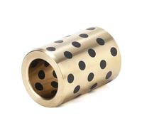 Brass Graphite Flange Bearing Sleeve,1pc Inner Diameter 85mm Oil-Free Self-lubricating, Outer 95~105mm, Height 40~120mm JDB Bushing(85x100x40mm)
