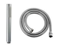 Brass Handheld Shower Head Brushed Golden Hand Held Shower Sprayer Nickel Bath Sprinkler Matte Black Rose Gold Handshower Chrome(Black Shower)