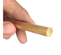 Brass Hexagonal Rod Hexagon Bar 3mm 5mm 6mm 7mm 8mm 10mm 12mm 13mm 14mm 15mm 16mm 17mm 18mm 19mm 20mm 30mm 40mm 50mm 60mm 65mm tools(22mm)