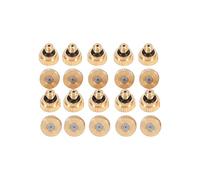 Brass Misting Nozzles for Cooling System 0.4 mm 10 24 UNC Garden 20pcs for Garden, Patio, Greenhouse, Outdoor Cooling Mister System