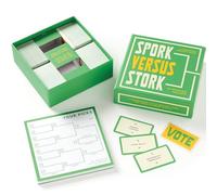 Brass Monkey Spork Versus Stork Social Game - Gioco Sociale con Oltre 600 Carte Oggetto per decidere Il Soggetto Principale