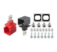 Brass per battery Terminal 300A Red Black per m10 Screw Brass(300A) | 300 current, red/black color coding, per m10 thread, brass construction, screw fixed wiring