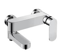 Brass Shower Bathroom Bathtub Faucet With Swivel Tub Spout Wall Mounted Hot And Cold Water Mixer Valve Household Bath Tap(Sliver)