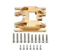 Brass Skid Plate Transmission Mount Upgrade Parte 4M-67 per 1 18 scala RC Crawler compatibile con vari modelli(Brass)