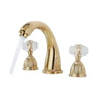 Brass Tap Basin Set Manager Design Buco Rubinetto per la Finitura Oro Durevole ed Elegante del Bagno.