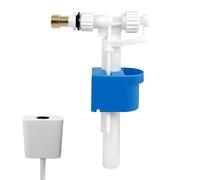 Brass Toilet Fill Valve - Heavy Duty Replacement | Universal Fill Valve With Adjustable Height, For Toilet Tank, Restaurant, Rental, Home, Apartment, Dorm, Dormitory And Hotel Maintenance