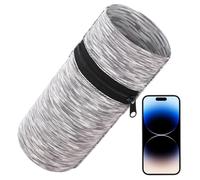 Brassard de Course pour téléphone - Étui de Sport Avec poche zippée | Brassard Corsa Regolabile, Support Smartphone Antidérapant, housse teléphone Jogging, accessoire Fitness, Brassard Gym