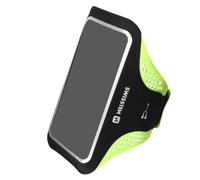 Brassard Sport - Swissten - Taglia M - Impermeabile - Regolabile - Neoprene Nero