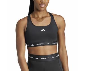 Brassière da allenamento Techfit Nero S Tinta unita