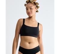 Brassiere Go Casual Top Nero XL Tinta unita