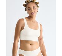 Brassiere scollatura arrotondata Zero Feel 2.0 Bianco XL Tinta unita