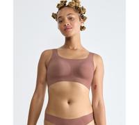 Brassiere scollatura arrotondata Zero Feel 2.0 Marrone XS Tinta unita