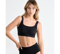 Brassiere scollatura arrotondata Zero Feel 2.0 Nero L Tinta unita