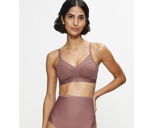 Brassiere Shape Smart Marrone 4(XL) Tinta unita