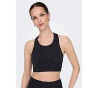 Brassiere sportivo Betty Nero M Tinta unita