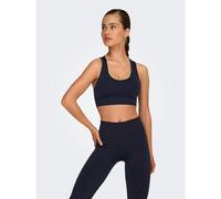 Brassiere sportivo Blu L Tinta unita